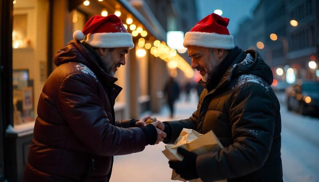 donate during christmas