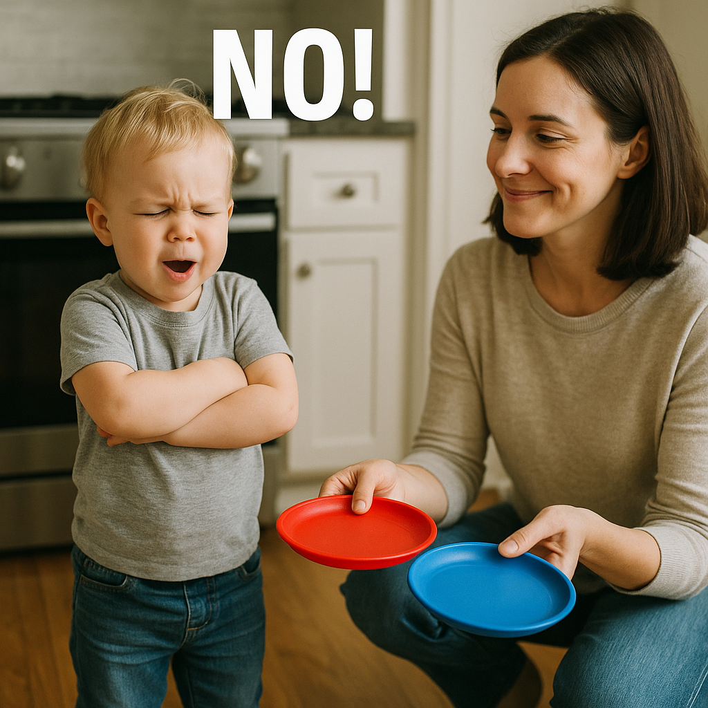 toddler saying no to everything