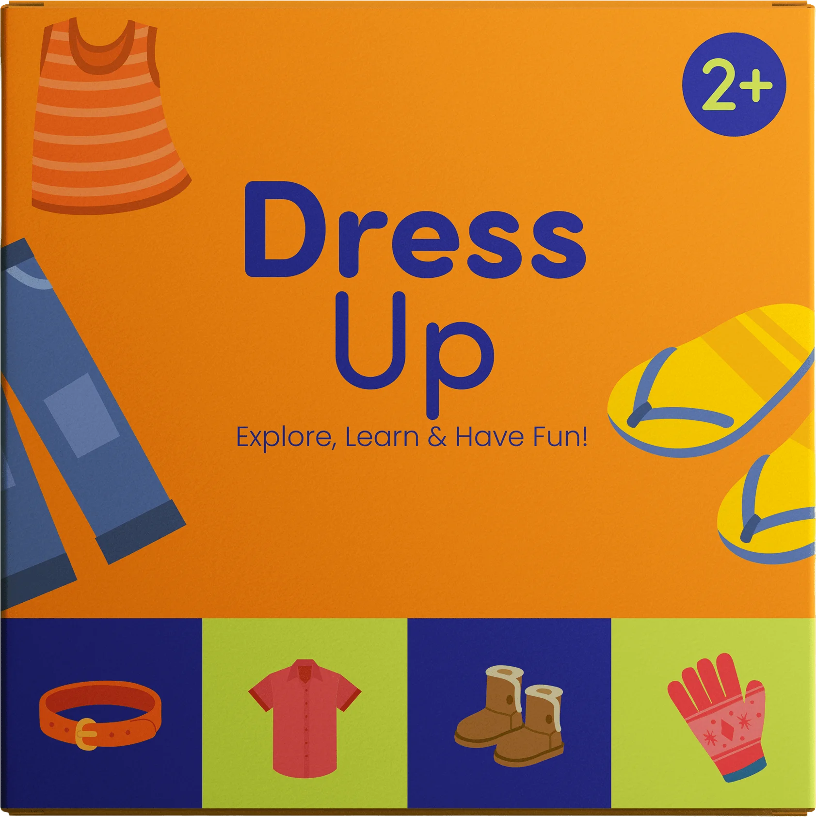 Dress Up Flash Card