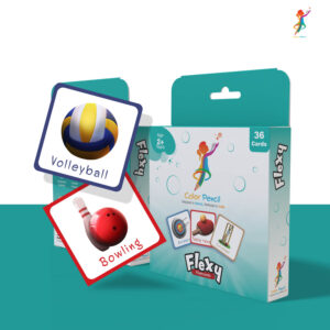 flexy sports flashcard for kids