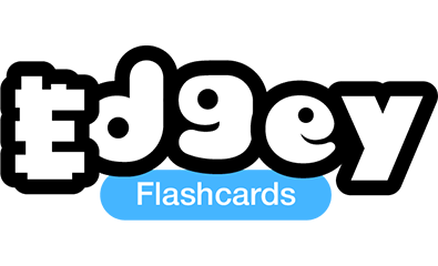 edgey shapes flashcards