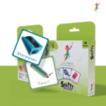 snippy stationery flashcard for kids