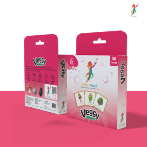 veggy vegetable flashcard for kids