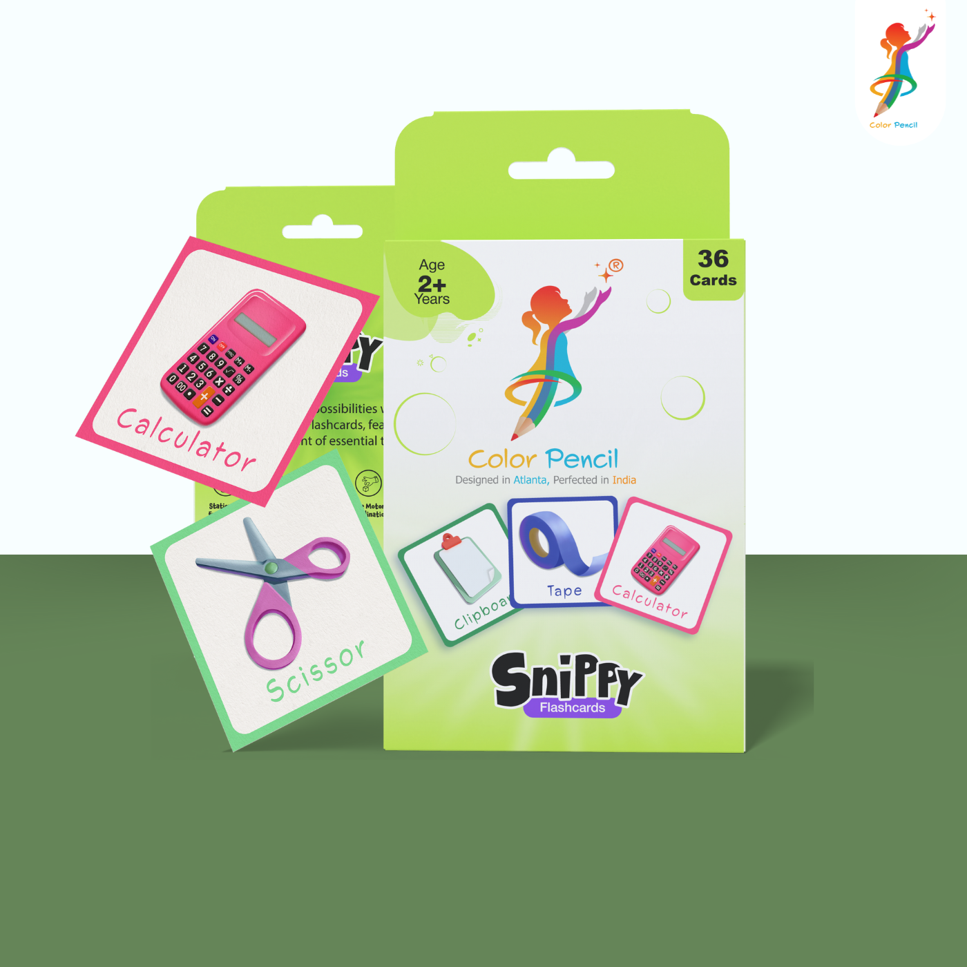 snippy stationery learning flashcards